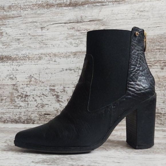 Kurt Geiger London Leather Ankle Boots 